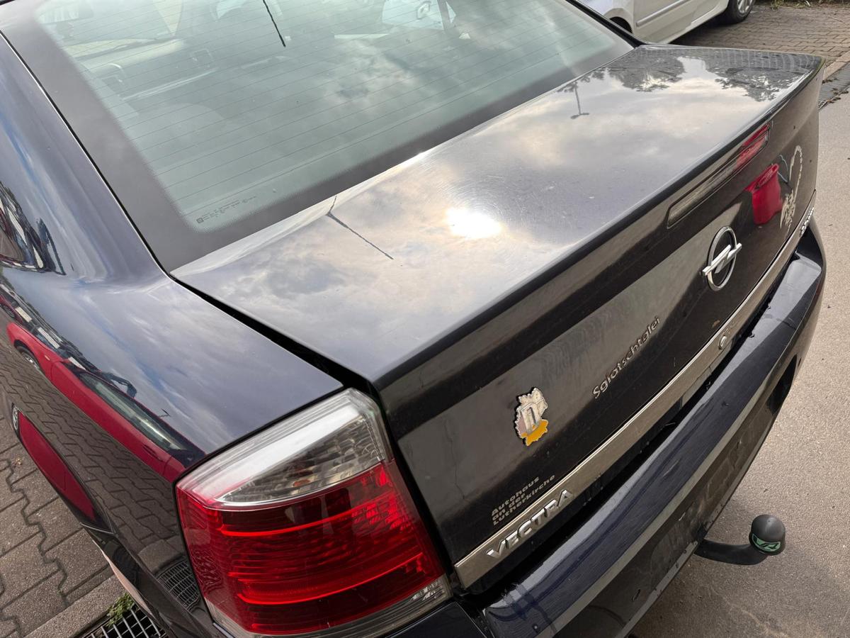 Opel Vectra C original Heckdeckel Heckklappe 4BU Saturnblau Metallic Rohbau BJ06
